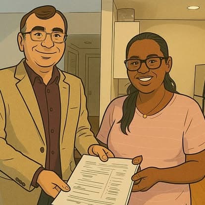 Signing closing documents